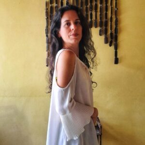 Blusa branca com transparencia – tam G