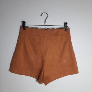 Short de camurça terracota – tam P