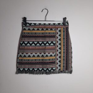 Saia estampada – Clock House – tam 36