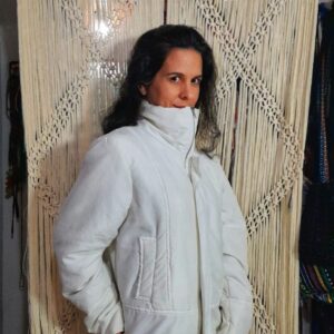 Casaco branco – Cor Doce – tam 38