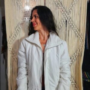 Casaco branco – Cor Doce – tam 38