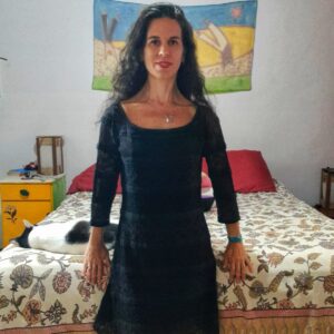 Vestido preto de renda – K9 Fashion – tam G