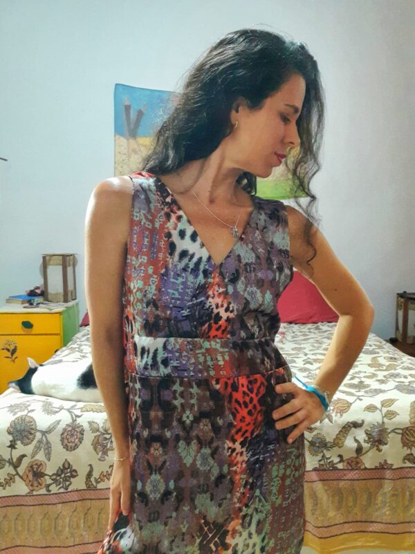 Vestido estampado - Tags - tam M - Image 5