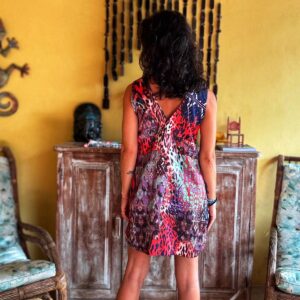 Vestido estampado – Tags – tam M