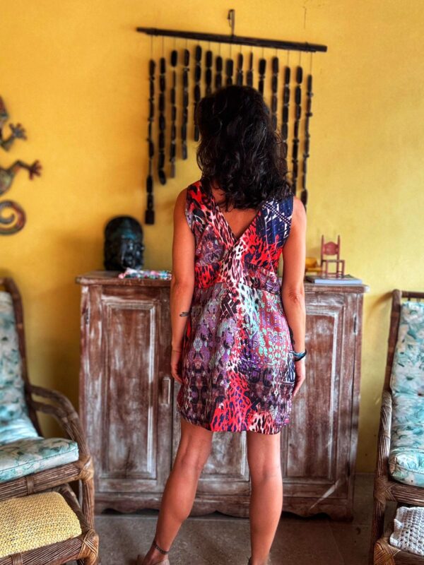 Vestido estampado - Tags - tam M - Image 2
