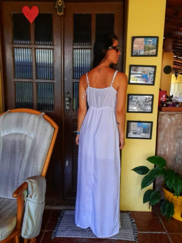 Vestido longo branco - tam 40 - Image 2