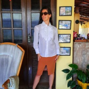 Camisa branca 100% algodão – Cavendish – tam G