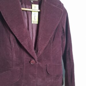 Blazer vinho de veludo – Cortelle – tam 38