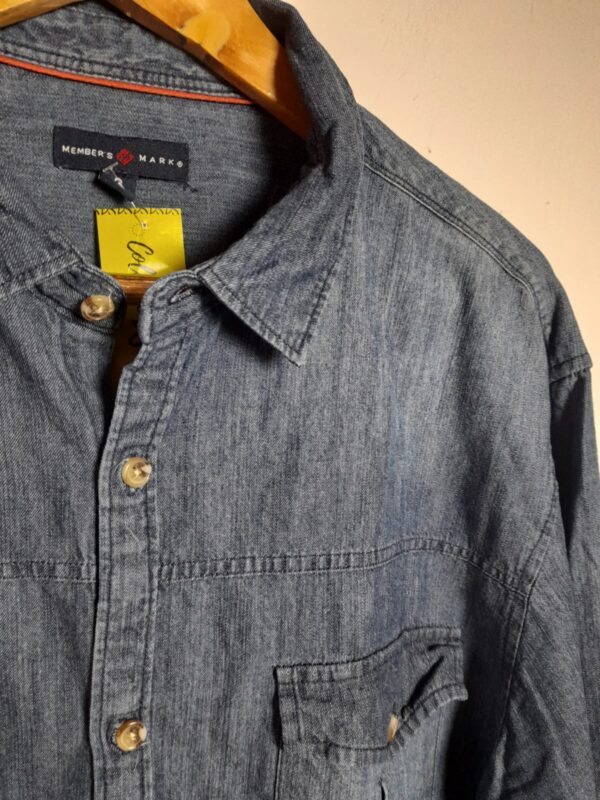 Camisa jeans - Mark - tam G - Image 3