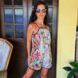 Macaquinho estampado – tam P