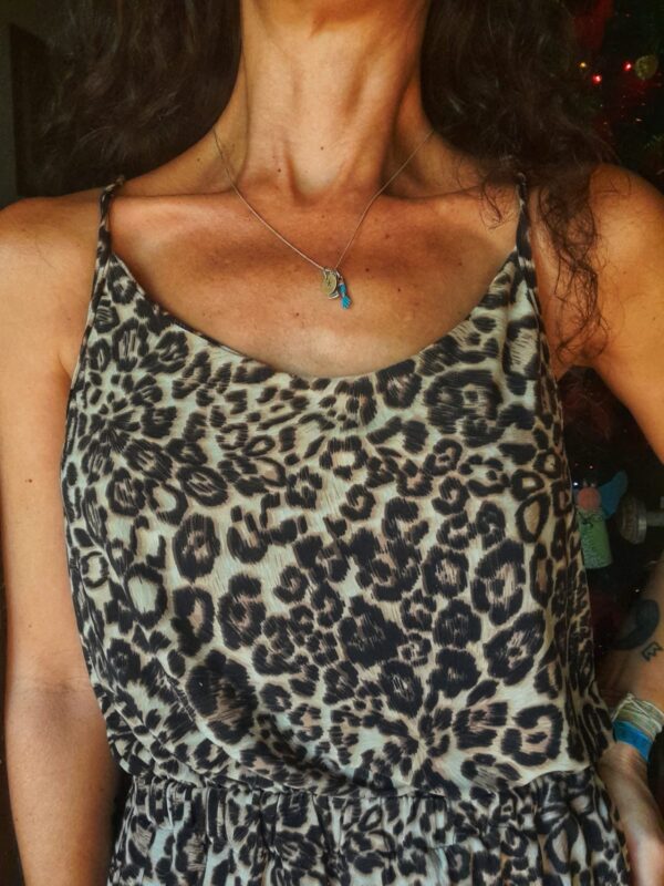 Vestido animal print - tam P - Image 3