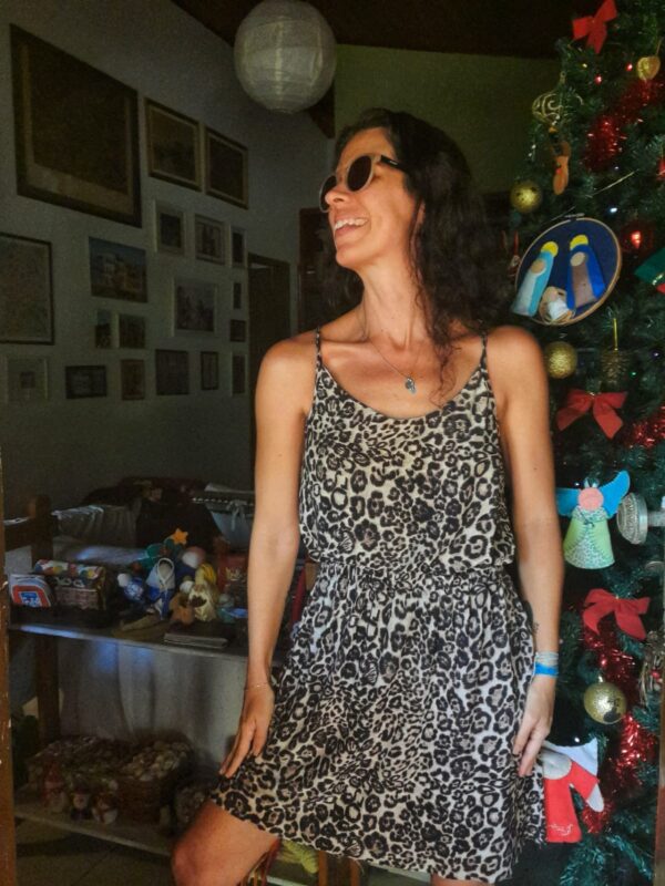 Vestido animal print - tam P - Image 7