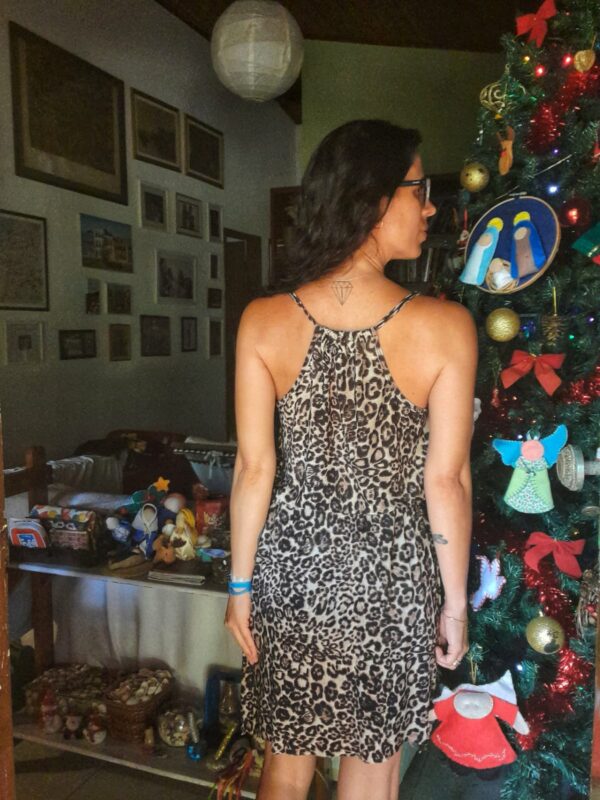 Vestido animal print - tam P - Image 2