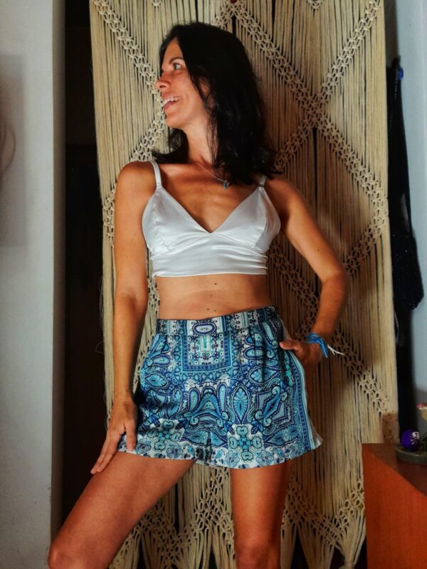 Short estampa azul - Love 21 - tam M - Image 2