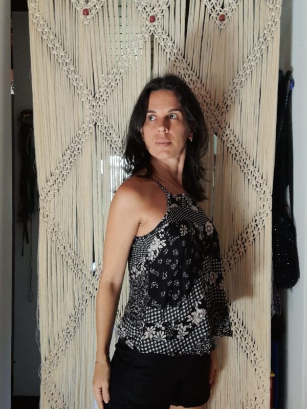 Blusa estampa preta - Pool - tam 38 - Image 2