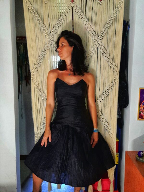 Vestido tomara que caia preto - tam P - Image 7