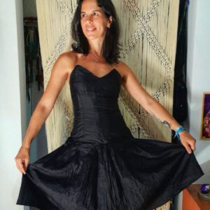 Vestido tomara que caia preto – tam P