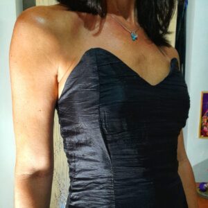 Vestido tomara que caia preto – tam P