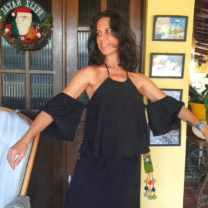 Blusa / Cropped preto – The Finds – tam M