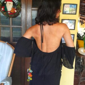 Blusa / Cropped preto – The Finds – tam M