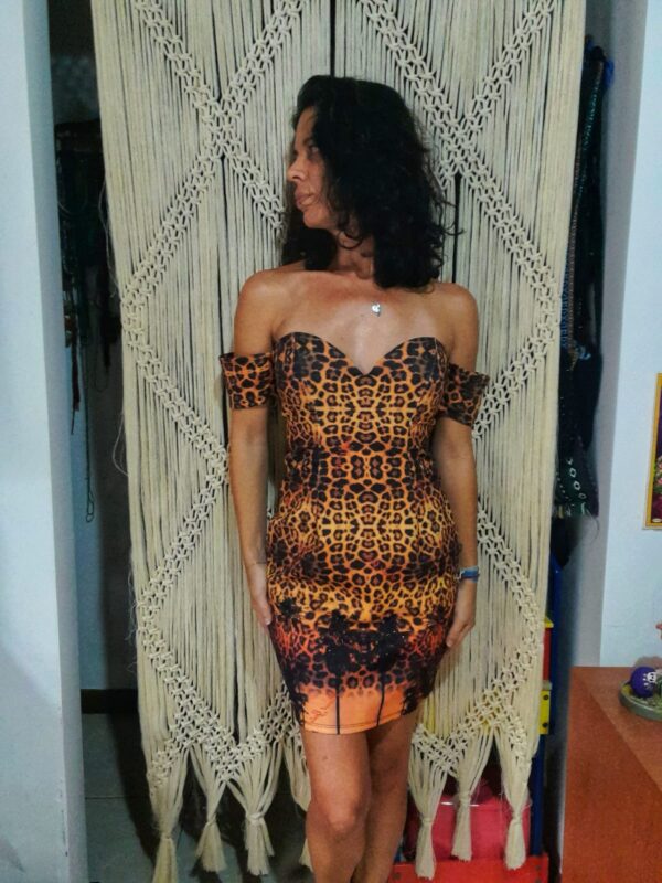 Vestido animal print - Planet Girls - tam P - Image 6