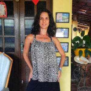 Blusa animal print – tam G