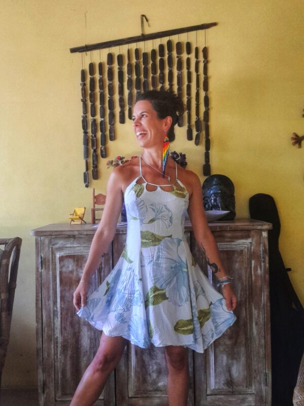 Vestido com estampa de flores - Farm - tam M - Image 5