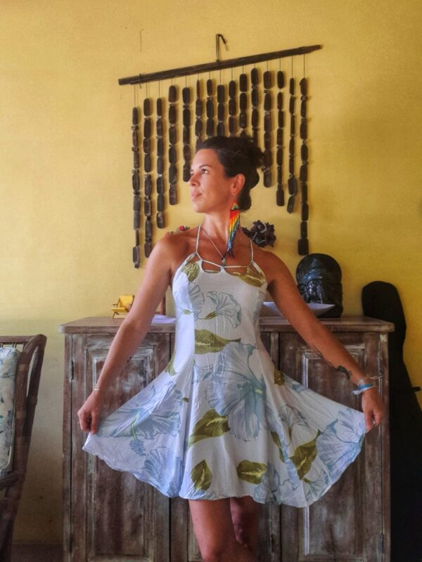 Vestido com estampa de flores - Farm - tam M - Image 2