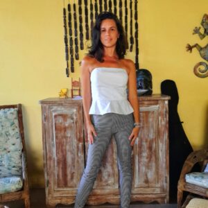 Blusa branca tomara que caia – tam P