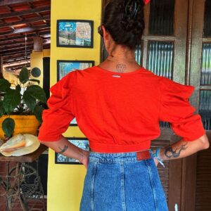 Cropped terracota – Colcci – tam M