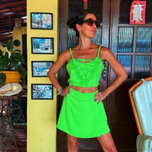 Conjunto verde cheguei – Ganji – tam 38