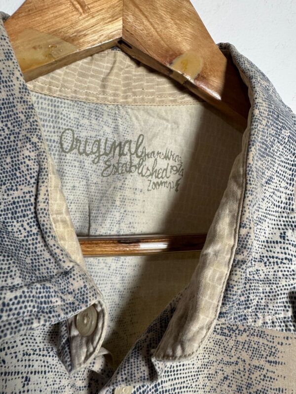 Camisa social estampada - Zoomp - tam G - Image 3