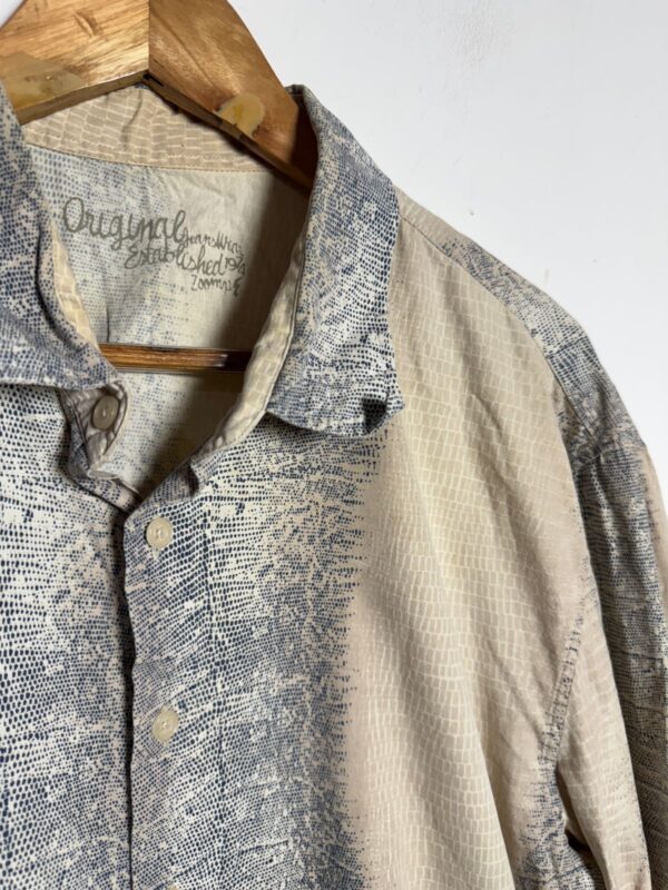 Camisa social estampada - Zoomp - tam G - Image 4