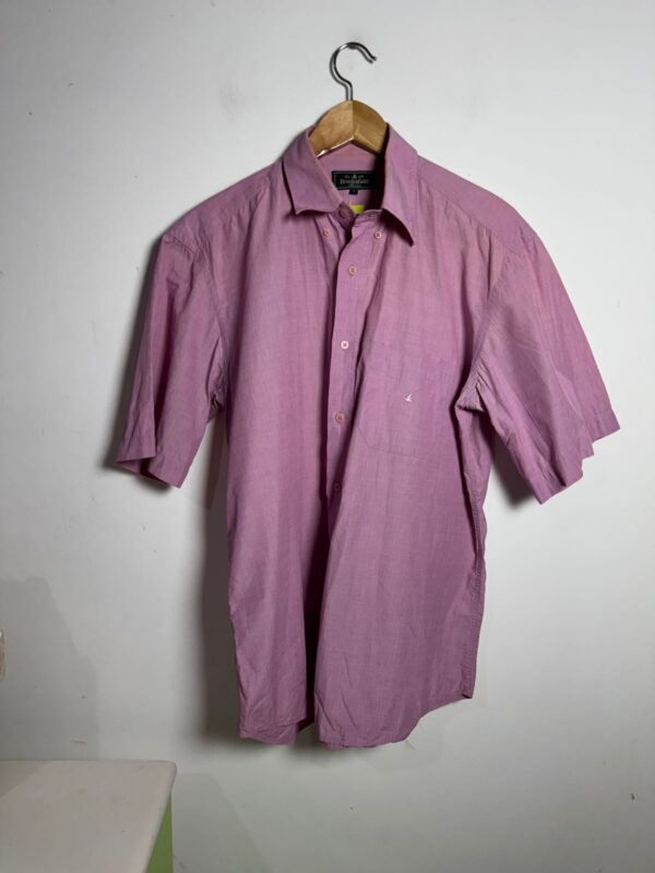 Camisa social rosa claro - Brooksfield - tam G - Image 4