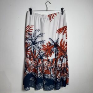 Saia branca estampada – Zinzane – tam M