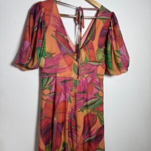 Vestido estampado colorido – tam 38 / 40