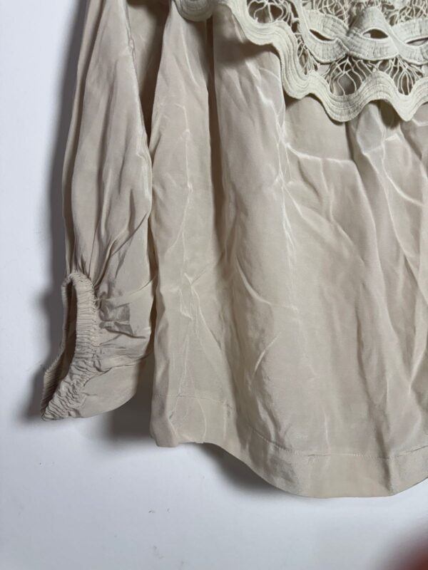 Camisa nude com detalhes - Hit - tam PP - Image 2