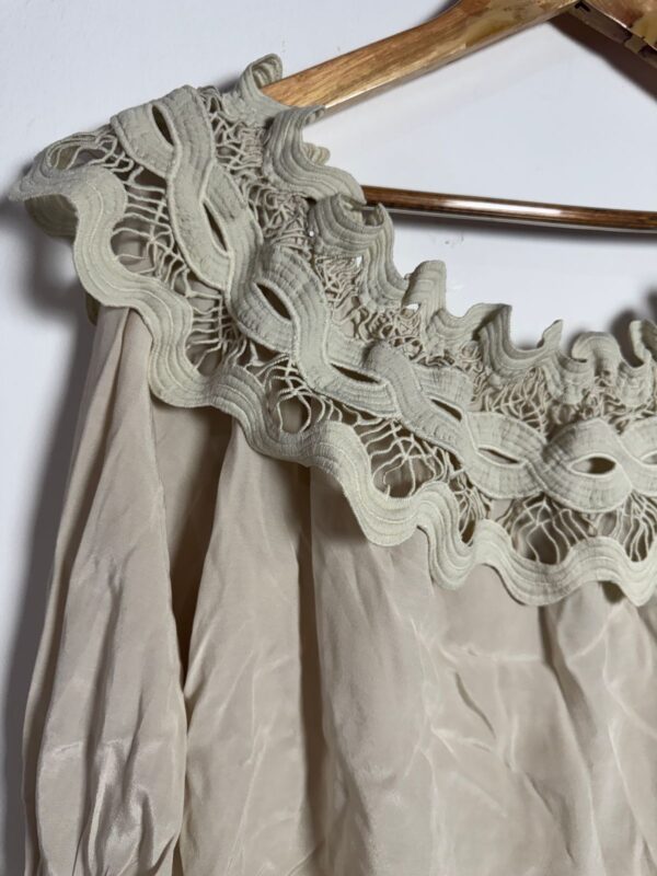 Camisa nude com detalhes - Hit - tam PP - Image 3