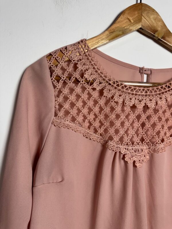 Camisa rosa claro - tam G - Image 3