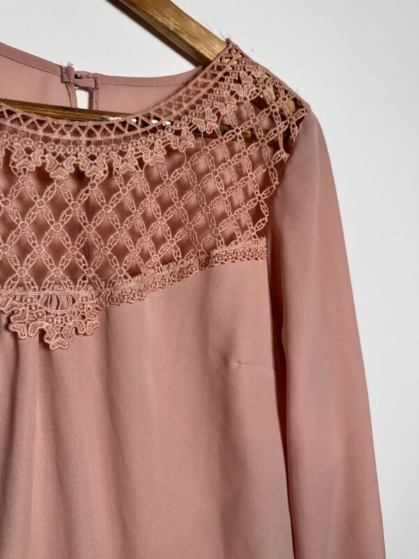 Camisa rosa claro - tam G - Image 4
