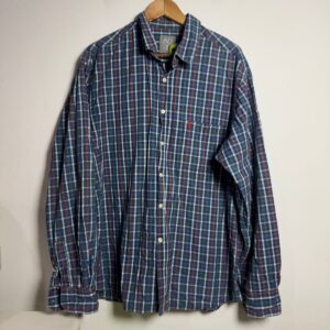 Camisa xadrez azul marinho – Ad life style – tam GG