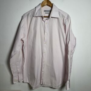 Camisa rosa claro listras – VR men wear – tam G