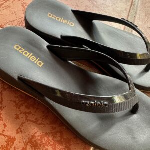 Sandália ortopédica preta – Azaleia – tam 38