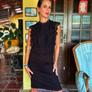 Saia preta – Cortelle – tam P