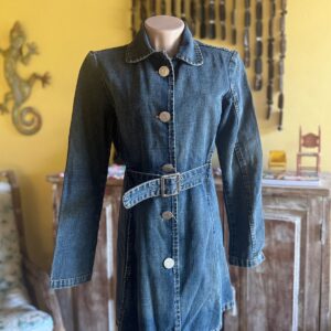 Sobretudo trench coat jeans – Pen – tam P