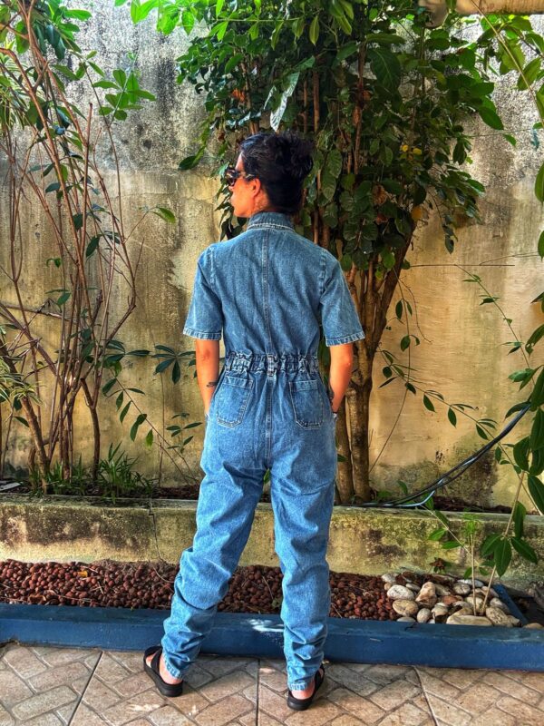 Macacão jeans - Usoassim - tam P - Image 2