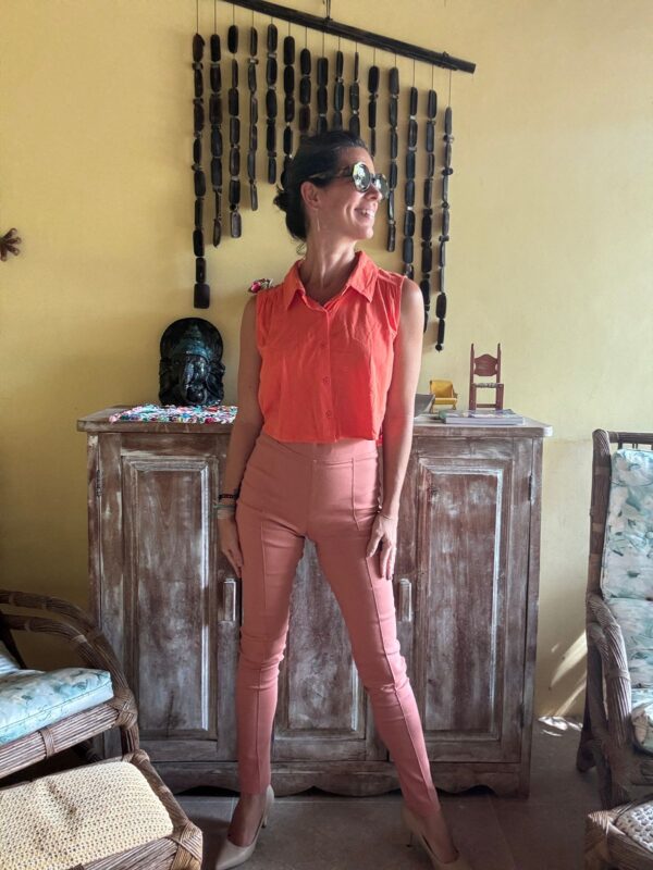 Calça skinny rosa - LC shoes - tam M - Image 3