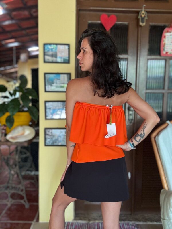 Short saia preto - Express - tam P *NOVO* - Image 2
