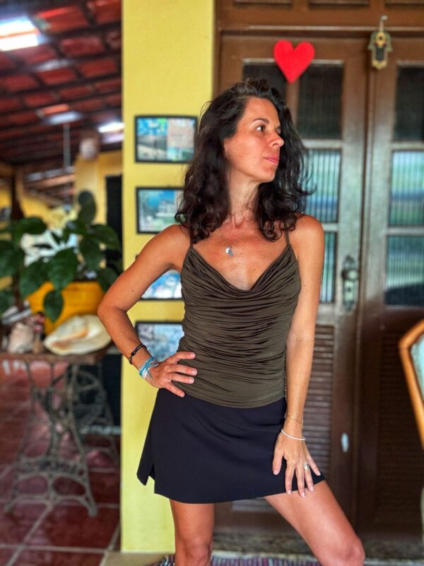 Blusa verde musgo - Express - tam P *NOVO* - Image 3