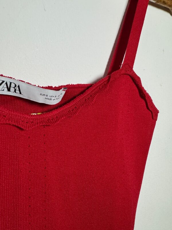 Cropped vermelho - Zara - tam P *NOVO* - Image 2